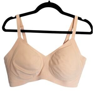 Honeylove 1X Peach Bralette Wireless Comfort Bra Excellent Condition